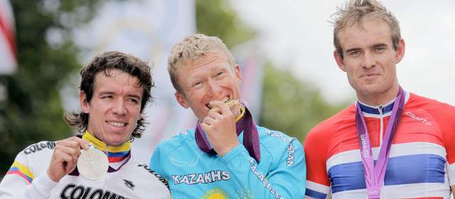 Rigoberto Urán fue medalla de plata en Londres | FOTO AP