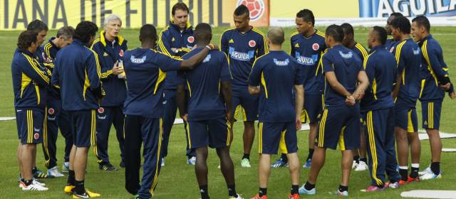 Selección Colombia empezó entrenamientos con 12 jugadores | FOTO COLPRENSA