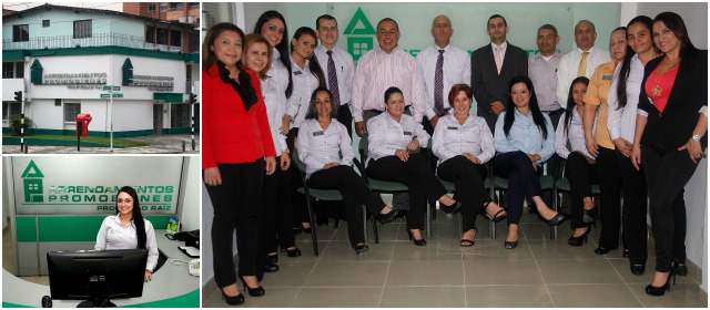 Un equipo humano que ha estado a lo largo del camino le brinda la confianza a los clientes para confiar sus propiedades a Promobienes y consolidarse como una de las más reconocidas agencias. FOTOGRAFÍAS JULIO CÉSAR HERRERA