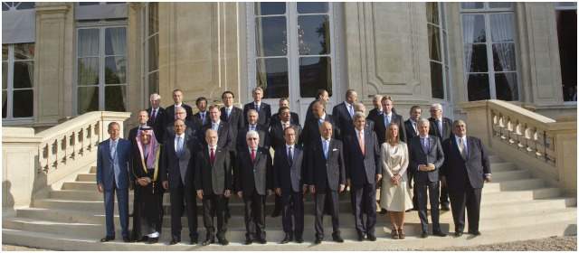 La veintena de países convocados en París subrayaron igualmente su determinación para aplicar las resoluciones pertinentes del Consejo de Seguridad de Naciones Unidas, principalmente la 2170. FOTO AFP