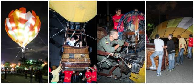 La felicidad de los niños está en el aire | Por cada paseo se pueden llevar de tres a cuatro personas según su peso. FOTO CORTESÍA CÁMARA LÚCIDA