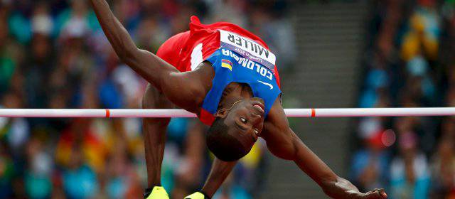 Wanner Miller fue noveno en salto alto | FOTO REUTERS