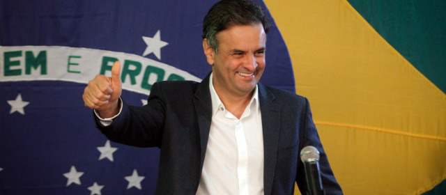 La izquierda devolvería el poder a la derecha en Brasil, si hay alianza | El más beneficiado con derrota de Marina Silva es Aécio Neves. Su triunfo era inesperado. FOTO AFP