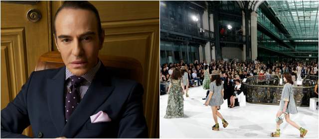 Regresa el show de John Galliano | En su colección primavera-verano 2015, Galliano mostró un desfile donde el verde fue su hilo conductor y los elementos de jardinería se integraron a la perfección en cada una de las prendas. FOTO AP
