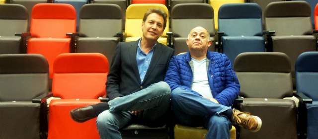 Pal centro y pa dentro con Patrick y Fernando | Patrick Delmas y Fernando Arévalo. La obra tiene mucho de los dos, en su esencia FOTO CORTESÍA