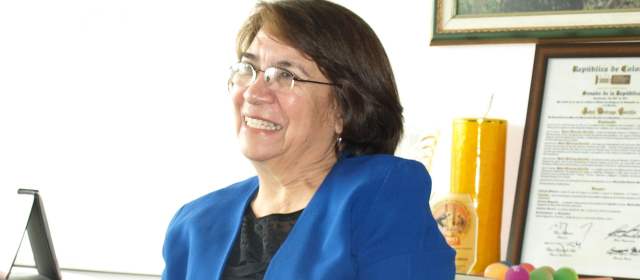 La candidata Aída Abella denunció amenazas de "los Rastrojos" |