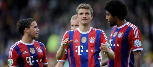 Thomas Muller es uno de los mundialistas del Bayern habilitado para el partido de este viernes. FOTO AFP