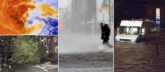 Sandy deja el primer muerto tras tocar tierra |