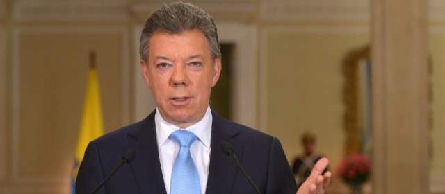 Santos pide que le den la oportunidad para la paz | Santos dijo que quiere terminar la tarea. FOTO CORTESÍA SIG