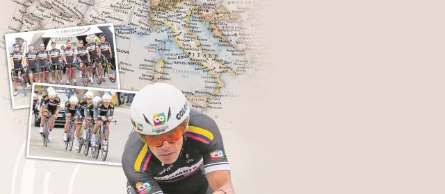 En el Giro hay que meter manubrio |
