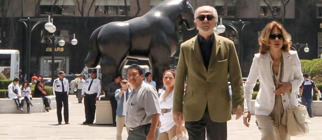 Bellas Artes es territorio Botero | El maestro Botero, con su esposa Sophia Vari. FOTO HENRY AGUDELO, ENVIADO ESPECIAL