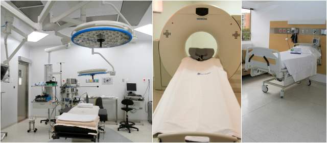 En la torre clínica de la nueva sede se ubicarán los servicios de ayudas diagnósticas y terapéuticas. La Clínica Medellín sede Occidente tendrá una capacidad de 129 camas para el servicio de hospitalización.