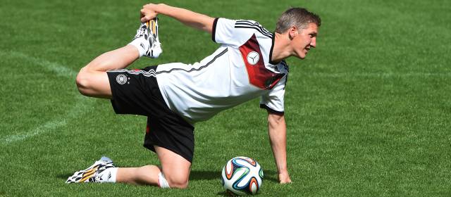 La temporada de Schweinsteiger en el Bayern Múnich estuvo marcada por las lesiones. FOTO AFP