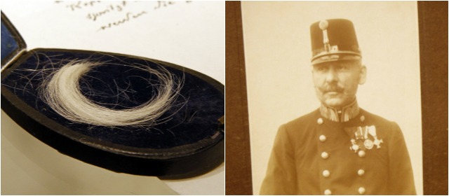 Pagan 13.720 euros por mechón del emperador austrohúngaro Francisco José I