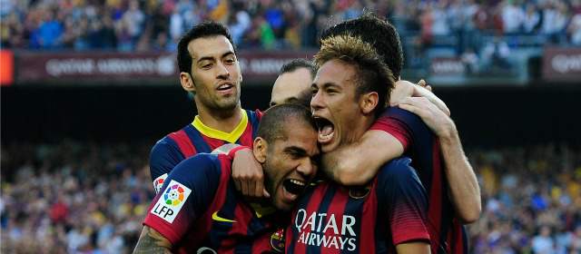 Con goles de Neymar y Alexis Sánchez el Barcelona se quedó con el derby español FOTO AP