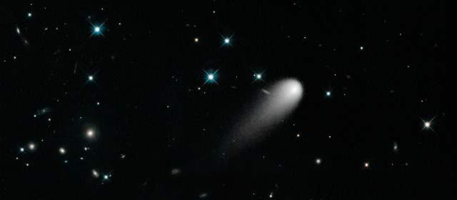 Se desvanecen expectativas de que el ISON sea el cometa del siglo | El cometa puede ser visto ahora en telescopios de mediana capacidad. FOTO HUBBLE-NASA