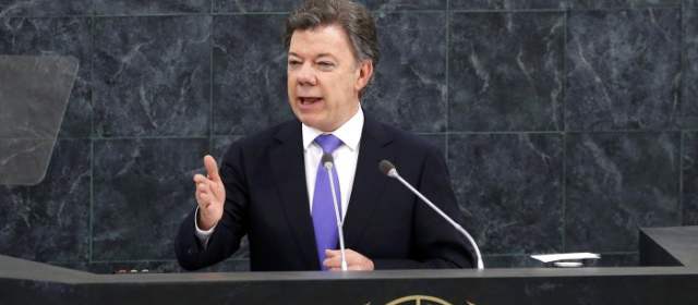 Santos pidió apoyo de los países para lograr la paz con las Farc este año |