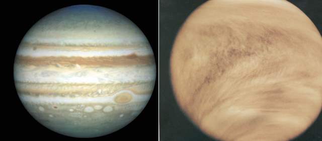 Venus y Júpiter se acercan en el cielo |