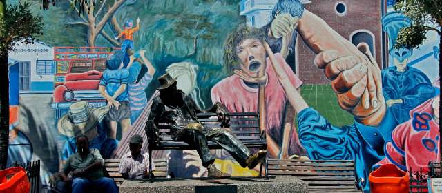 Para lograr convivencia, lo efectivo es lo afectivo | El arte está presente en el trabajo social de Casa Mía. FOTO HENRY AGUDELO