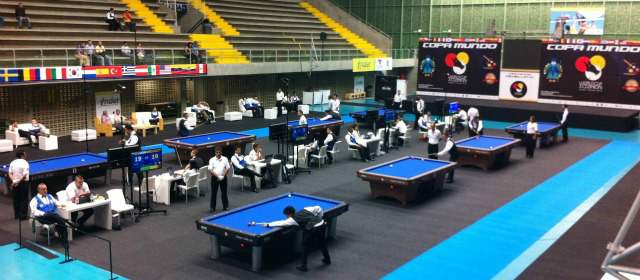 A Juan José le rinde en 3 bandas | El coliseo Yesid Santos sigue de fiesta con el Mundial de billar y el colombiano Juan José García cuenta experiencias. FOTO CORTESÍA