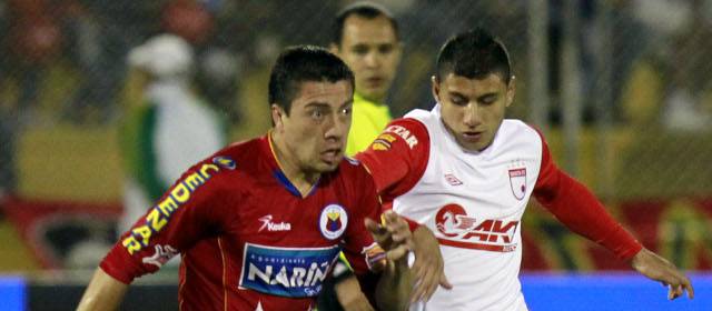 Santa Fe regresó a Bogotá y técnico del Pasto quedó inconforme con el arbitraje | FOTO COLPRENSA