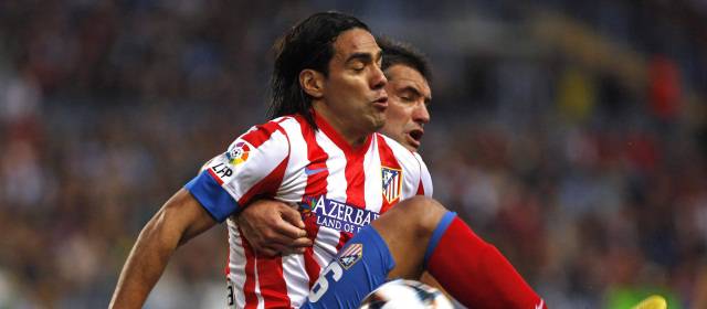 El Málaga empató a cero con el Atlético de Falcao |