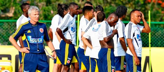 Barcelona será sede del partido Colombia-Túnez | Ante Túnez Pekerman comenzará a delinear el plantel que estará en Brasil 2014. FOTO Juan a. Sánchez