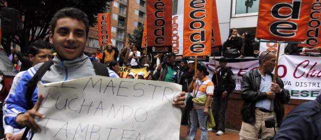 Educadores entrarán a paro si no llegan a un acuerdo con el Gobierno |