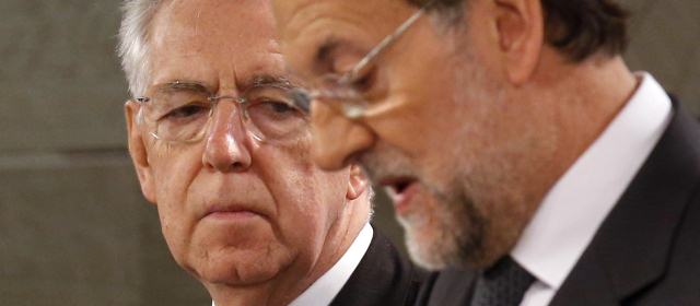 Rajoy y Monti descartaron recurrir a la ayuda europea | Foto Reuters