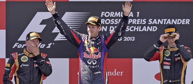 Vettel logró la victoria en el Gran Premio de Alemania |