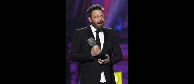 Ben Affleck, un director cada vez más solvente | La Broadcast Film Critics Association entregó sus galardones. Ben Affleck fue el gran ganador con Argo. FOTO REUTERS