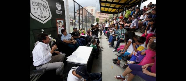 El tesoro iría a manos del ICBF | Lanzamiento de uno de los programas del Instituto Colombiano de Biestar Familiar,llamado Campeón hecho en casa. FOTO ARCHIVO