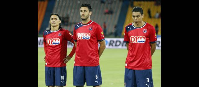 DIM asegura columna vertebral con Cano, Herner y Castellanos | Diego Herner, zaguero del DIM. FOTO JUAN ANTONIO SÁNCHEZ