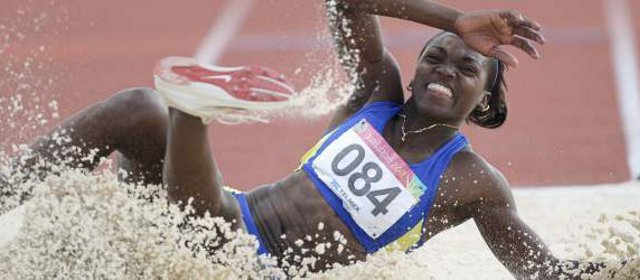 Prometedor salto dio ayer Caterine en Roma | La saltadora Caterine Ibargüen logró otro bronce. FOTO ARCHIVO