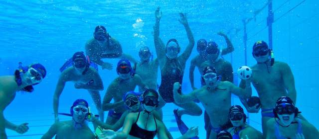 Rugby subacuático y una meta grande en Alemania | Los varones irán al torneo de Europa de rugby subacuático. Las damas ya no irán. FOTO JUAN A. SÁNCHEZ