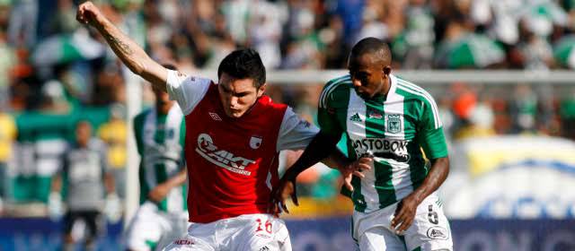 Nacional sumó un punto en casa ante el Santa Fe | FOTO MANUEL SALDARRIAGA
