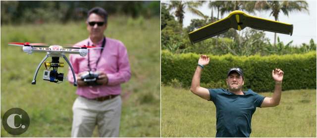 Los drones, vehículos para el trabajo y también la diversión | FOTOS ESTEBAN VANEGAS