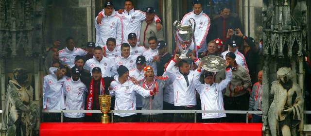 Con tripleta el Bayern marca el rumbo del fútbol alemán | El Bayern Munich es el equipo de moda en Europa. FOTO REUTERS