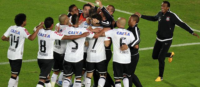 Corinthians, vigente campeón mundial de clubes, venció 1-0 a Millonarios. Foto Colprensa