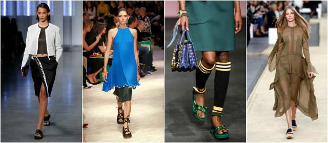 Las sandalias planas dejan la comodidad de la casa |