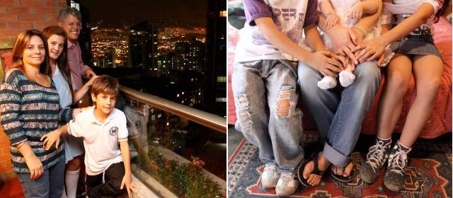 Migración hacia Medellín: 248.000 personas en 13 años | Los Vargas Perdomo llevan 14 meses viviendo en Medellín y están felices. FOTO EDWIN BUSTAMANTE | Alba se vino para Medellín con sus tres hijos desplazada por la violencia. Su vida en la ciudad no ha sido fácil. FOTO JAIME PÉREZ