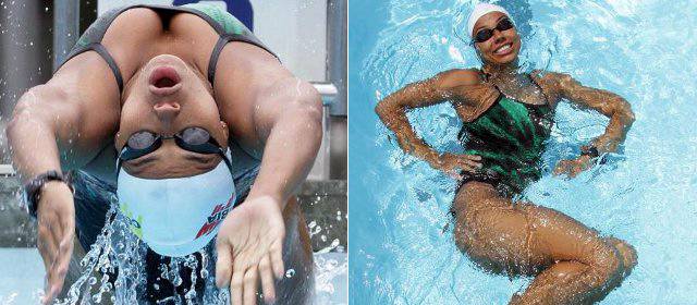 La mujer colombiana ya pisa fuerte en el deporte | Especialista en espalda (100 y 200 metros), Carolina Colorado resalta el apoyo al grupo femenino. FOTO HERNÁN VANEGAS