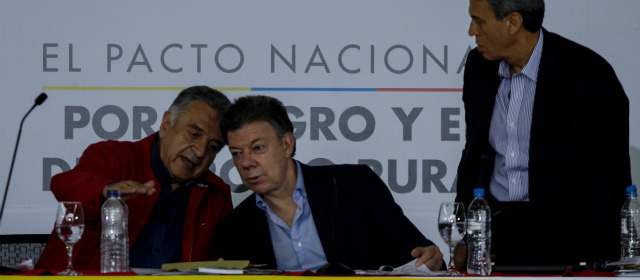 Santos firma decretos para el revolcón del agro | Santos anunció que ayudarán a los campesinos con la exportación a Venezuela. FOTO COLPRENSA