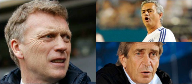 Los entrenadores asumieron los cargos en el Chelsea, Manchester City y Manchester United respectivamente. FOTOS AP