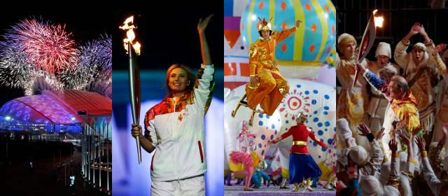 Así fue la ceremonia de inauguración de los XXII Juegos de Invierno en Sochi | FOTO AP