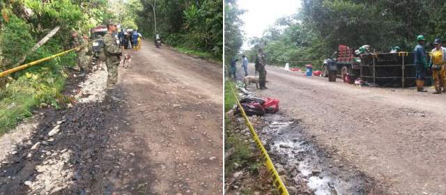 Farc vuelven a derramar petróleo en Putumayo | Cortesía: Ejército
