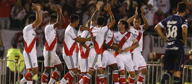 Teo, Carbonero y Balanta, campeones con River Plate en Argentina |