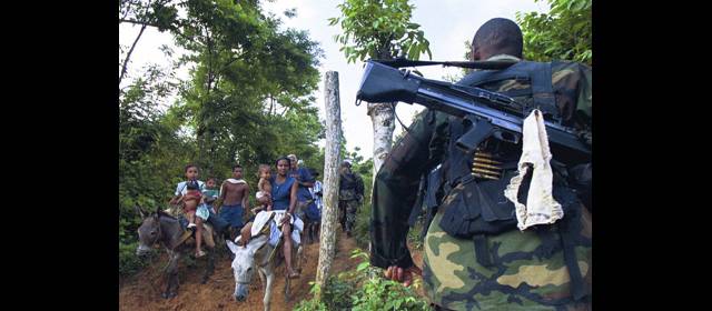 Acnur reconoce apoyo del Gobierno a desplazados | Colombia tiene alrededor de 4 millones de desplazados forzadamente por el conflicto armado. FOTO DONALDO ZULUAGA