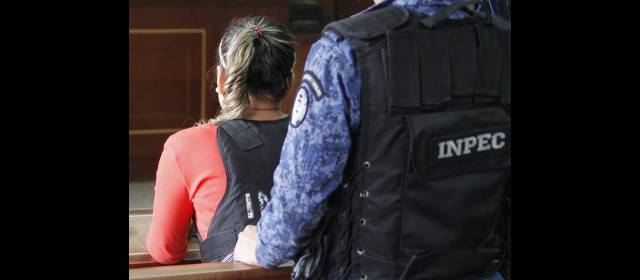 En caso de Válery hablaron testigos de la Fiscalía | Alejandra Salazar, señalada de haber lanzado a la niña desde el piso 18. FOTO RÓBINSON SÁENZ VARGAS