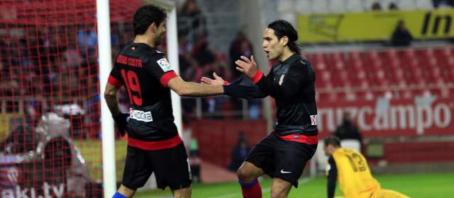 Falcao lidera duelo de Champions ante un Málaga en La Rosaleda |